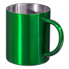 Стальная кружка с двойными стенками "Altai", зеленый (Р)