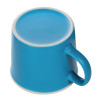 Матовая кружка Nancy 360 мл цветная снаружи, белая внутри, голубой (Р)
