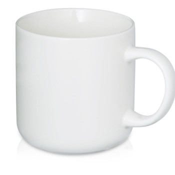Кружка матовая Rita, 410мл, белый (Р)