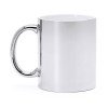 Кружка керамическая ZALA 350 мл, серебристый