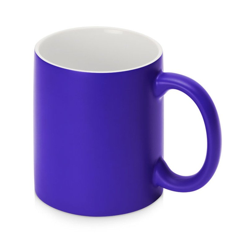 Кружка-хамелеон Magic матовая, синий/белый (P)