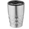 Кружка Geo с вакуумной изоляцией, серебристый/черный