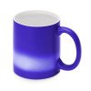 Кружка-хамелеон Magic матовая, синий/белый (P)