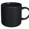 Кружка матовая Rita, 410мл, черный
