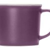 Матовая кружка Nancy 360 мл цветная снаружи, белая внутри, фиолетовый