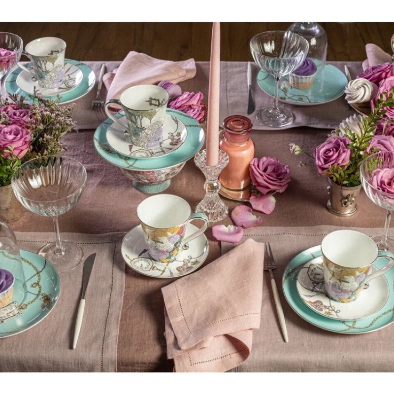 Набор чашка и блюдце Valerie Concept TEA SET ALICE