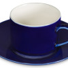 Чайная пара прямой формы Phyto, 250мл, темно-синий