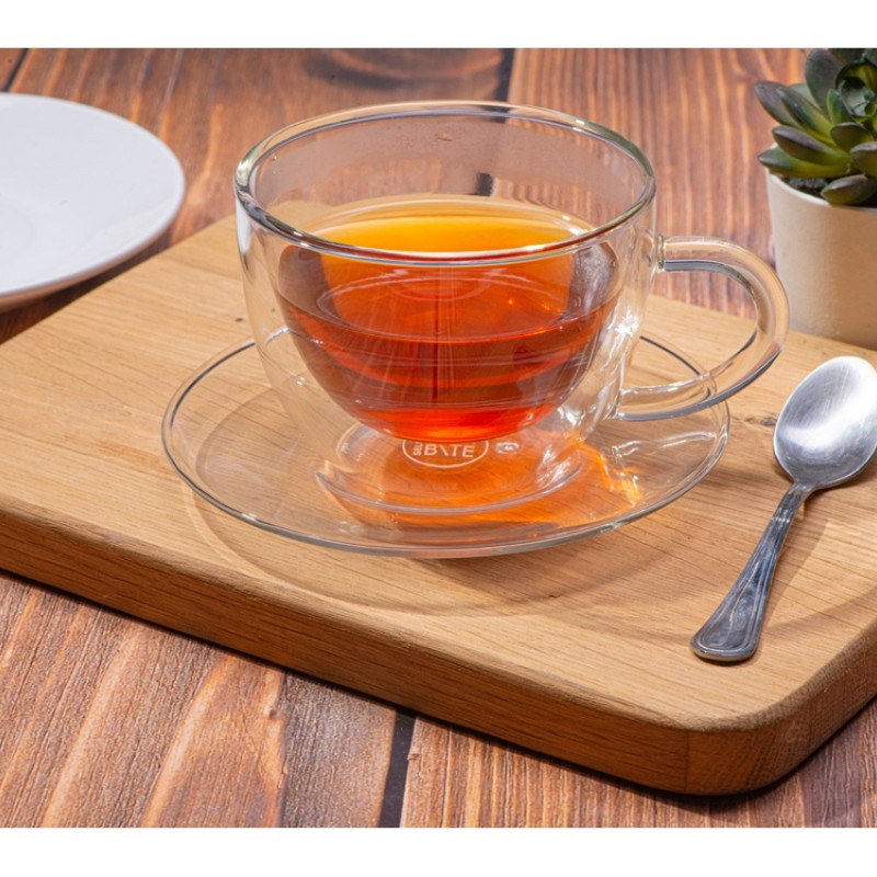 Чайная пара с двойными стенками "Rio"