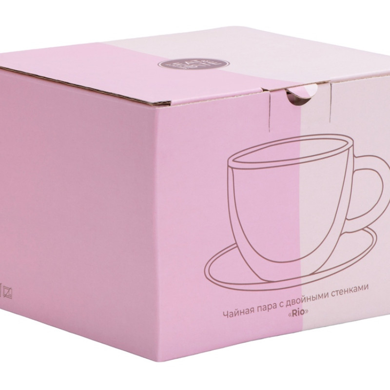 Чайная пара с двойными стенками "Rio"