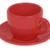 Чайная пара Melissa керамическая, красный (Р)