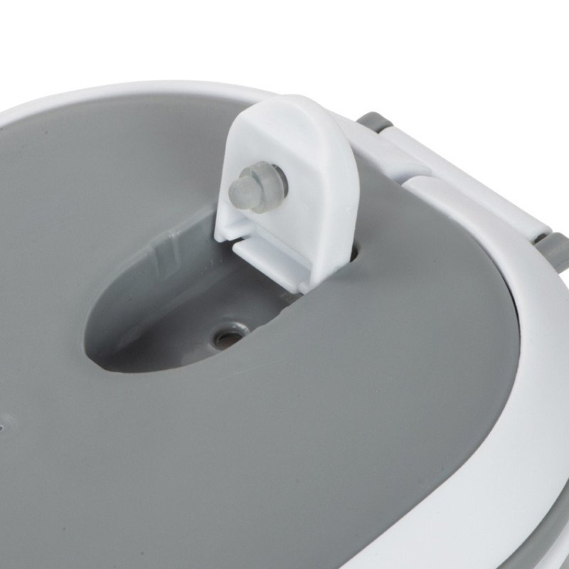 Ланч-бокс Hotty 750 мл для микроволновой печи, серый/белый