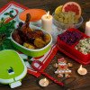 Герметичный ланч-бокс «Foody» с двумя секциями, 650мл, красный