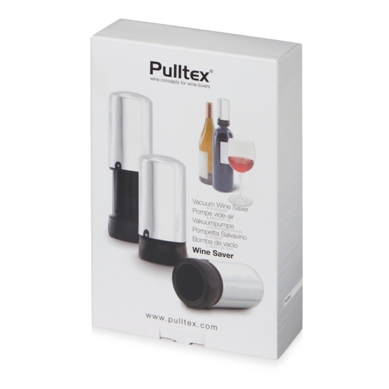 Вакуумная пробка для вина Vacuum, серебристый