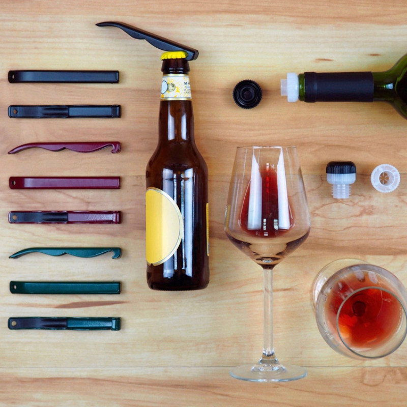 Пробка-каплеуловитель 2-в-1, черный/белый