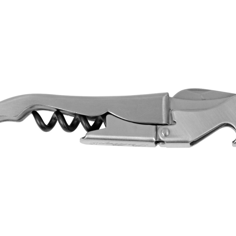 Нож сомелье из нержавеющей стали Pulltap's Inox, серебристый Нож сомелье из нержавеющей стали Pulltap's Inox, серебристый