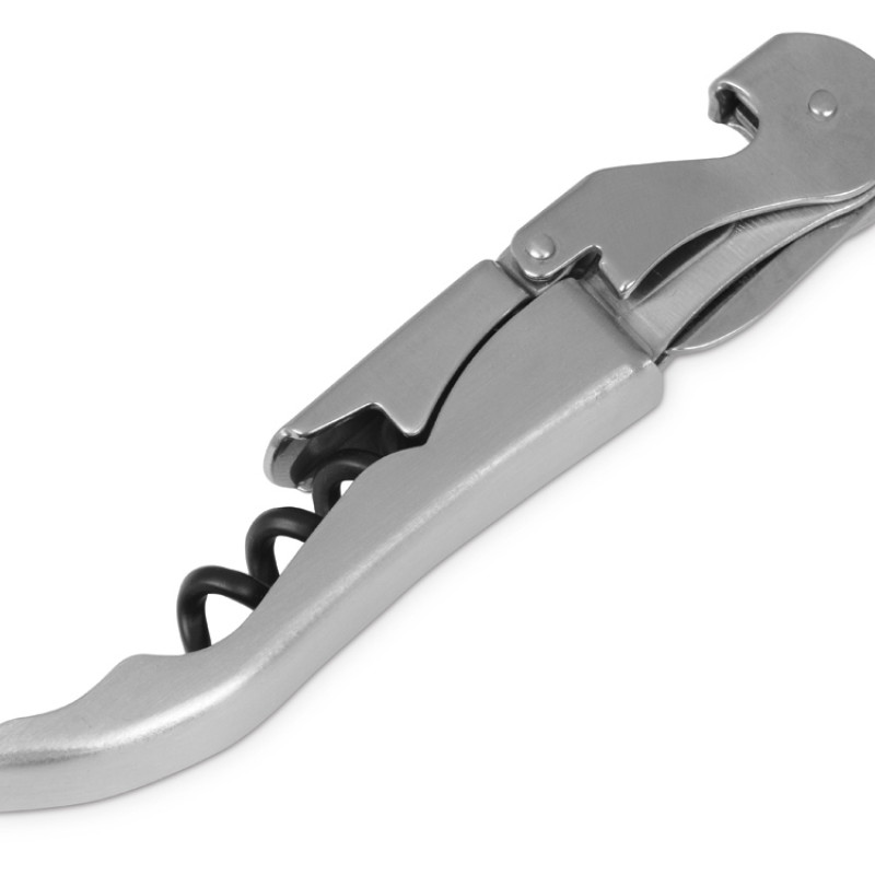 Нож сомелье из нержавеющей стали Pulltap's Inox, серебристый Нож сомелье из нержавеющей стали Pulltap's Inox, серебристый