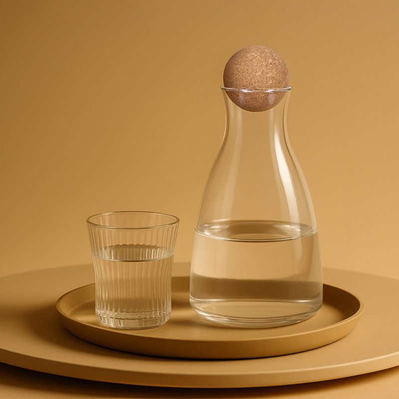 Декантер с пробковой крышкой "Beveri"