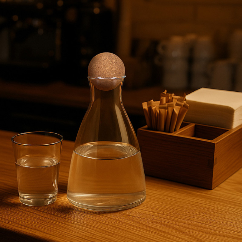 Декантер с пробковой крышкой "Beveri"