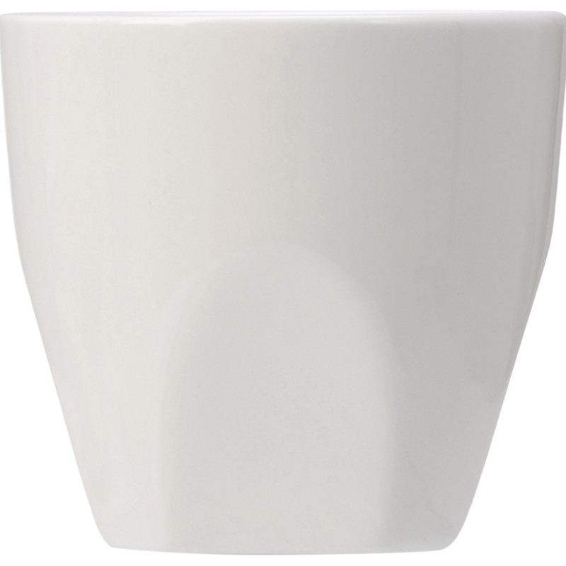 Кофейная пара с бамбуковым блюдцем "Mandy", белый (Р)