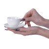 Кофейная пара классической формы Ristretto, 90мл, белый Кофейная пара классической формы Ristretto, 90мл, белый