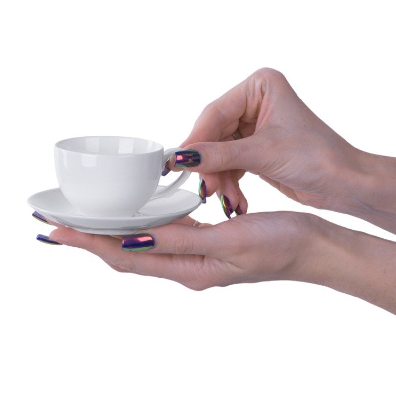 Кофейная пара классической формы Ristretto, 90мл, белый Кофейная пара классической формы Ristretto, 90мл, белый