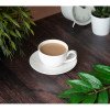 Кофейная пара классической формы Ristretto, 90мл, белый Кофейная пара классической формы Ristretto, 90мл, белый