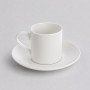 Кофейная пара прямой формы Espresso, 100мл, белый