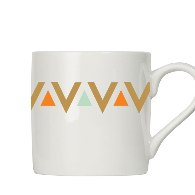 Кофейная пара прямой формы Espresso, 100мл, белый