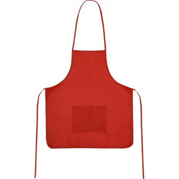 Фартук, красный, плотность 80г/м2