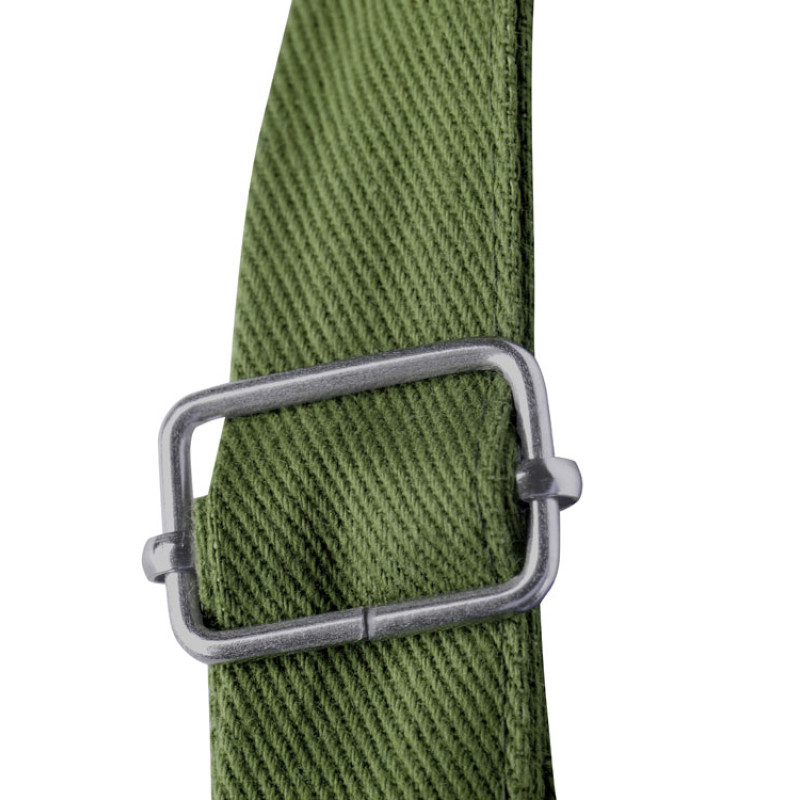 Хлопковый фартук Delight с карманом и регулируемыми завязками, хаки