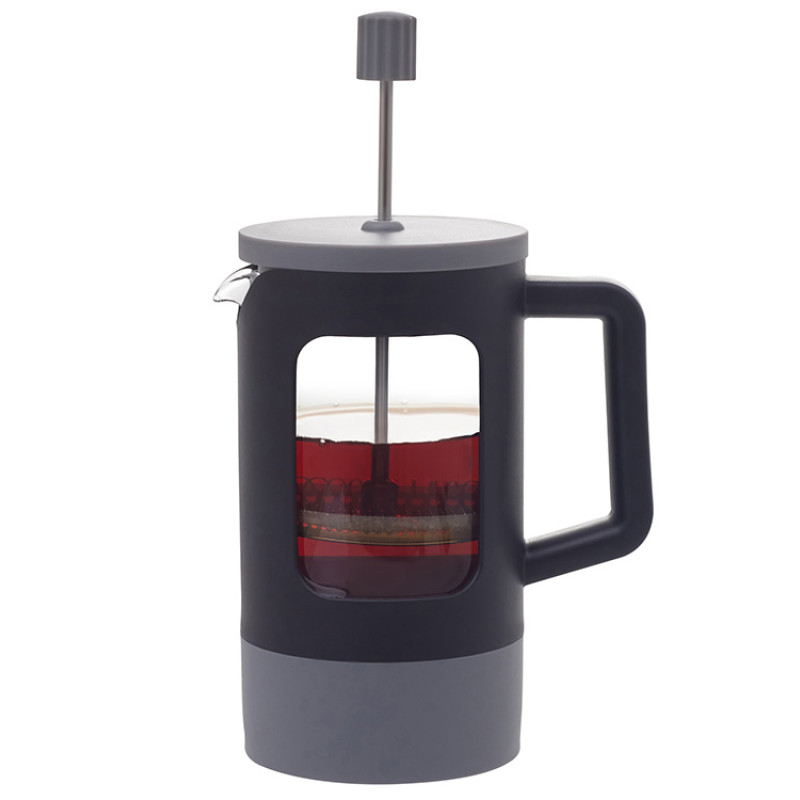 Френч-пресс "Double Tone", черный-серый