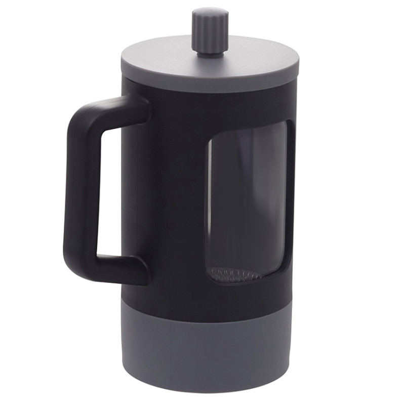 Френч-пресс "Double Tone", черный-серый