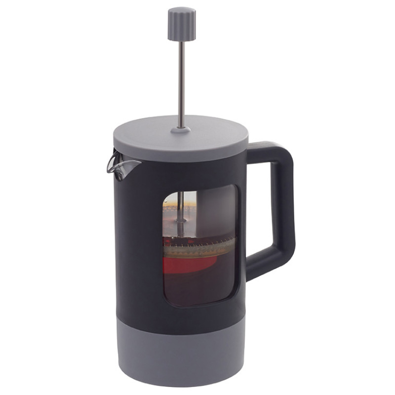 Френч-пресс "Double Tone", черный-серый