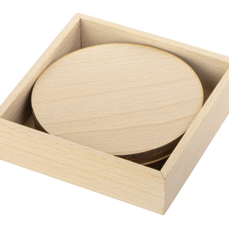 Набор круглых костеров на подставке "Drink"