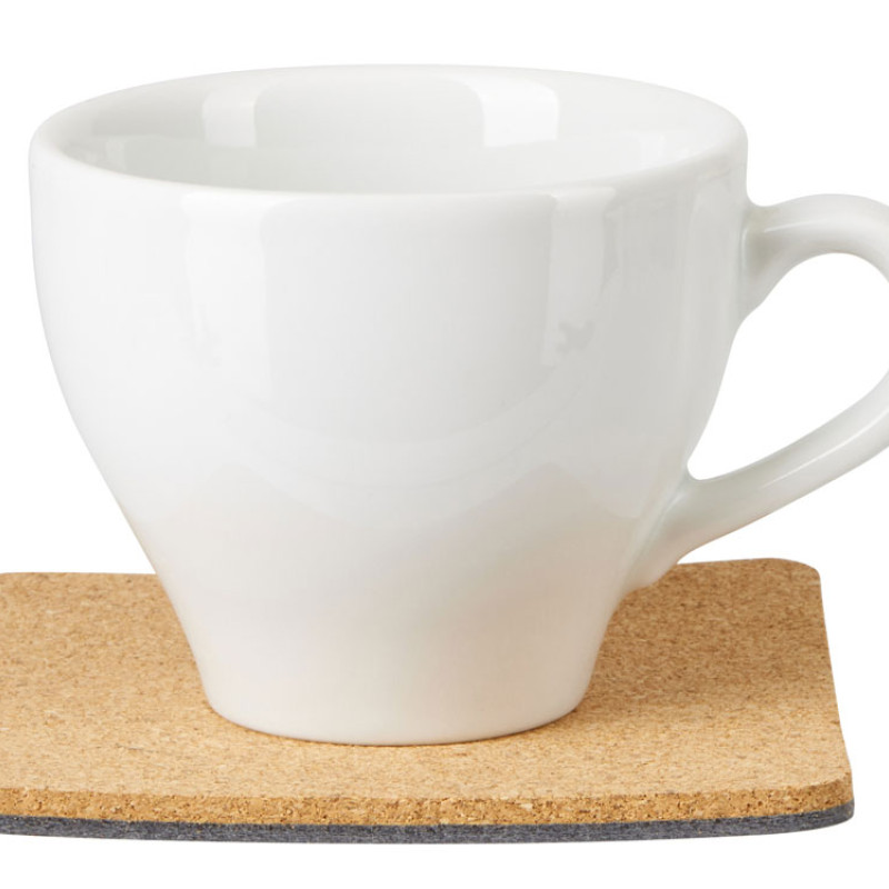 Набор костеров из пробки с фетром "Grit" Набор костеров из пробки с фетром "Grit"