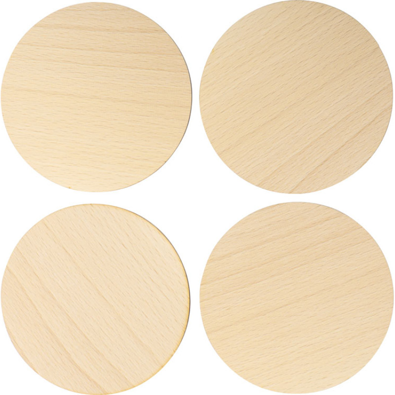 Набор круглых костеров на подставке "Drink"