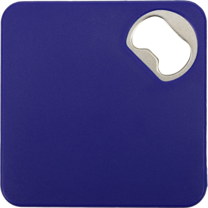 Подставка для кружки с открывалкой «Liso», черный/синий