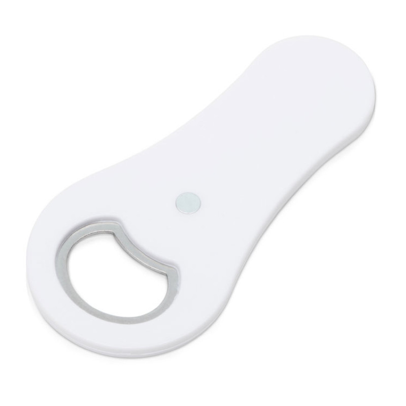 Открывашка для бутылок, с магнитом, белый Открывашка для бутылок, с магнитом, белый