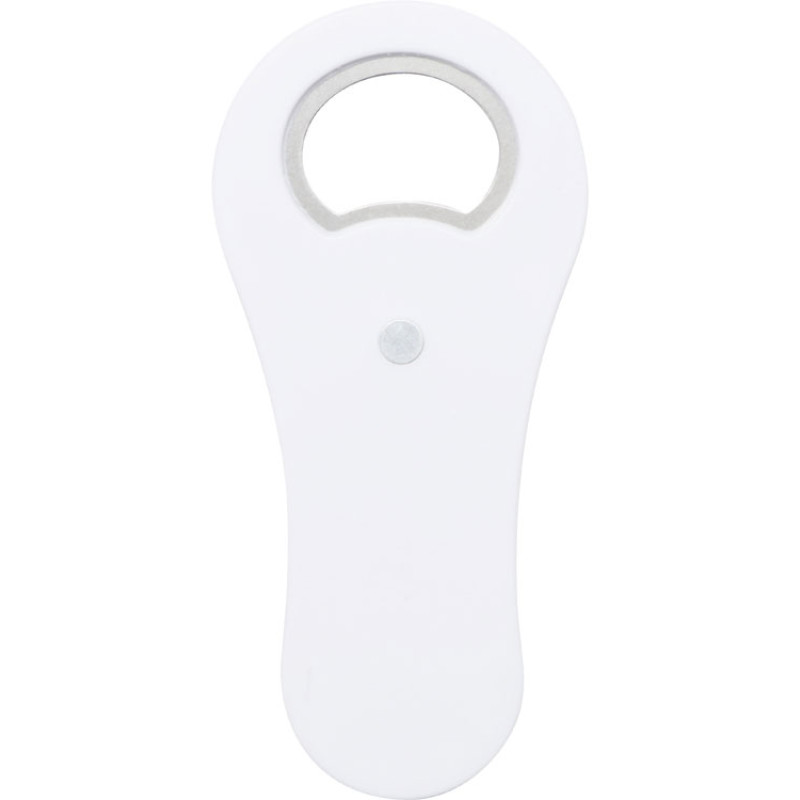 Открывашка для бутылок, с магнитом, белый Открывашка для бутылок, с магнитом, белый