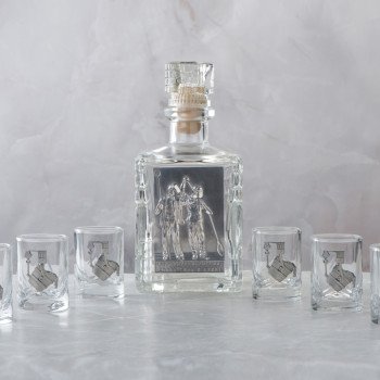 Набор со штофом МЕТАЛЛУРГИ