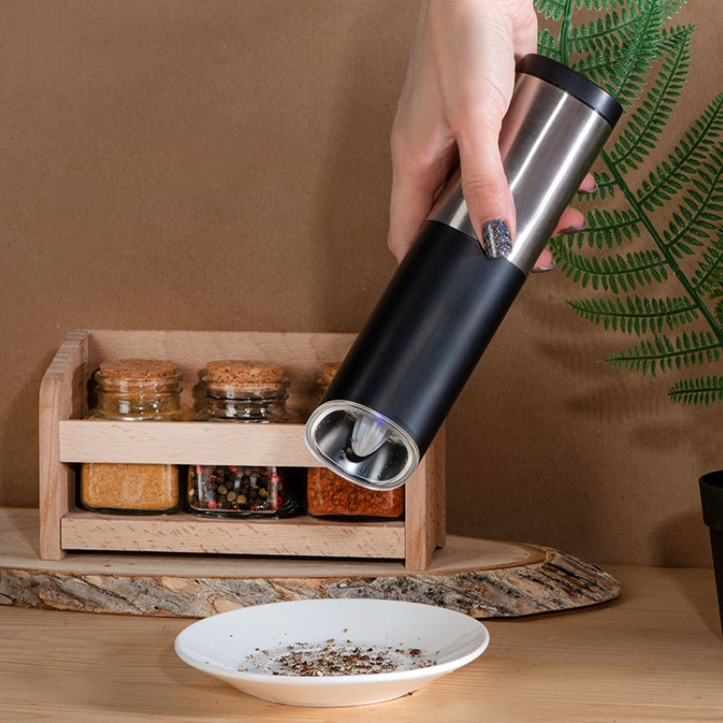 Гравитационная электрическая мельница для соли и перца "Mr.Mill"