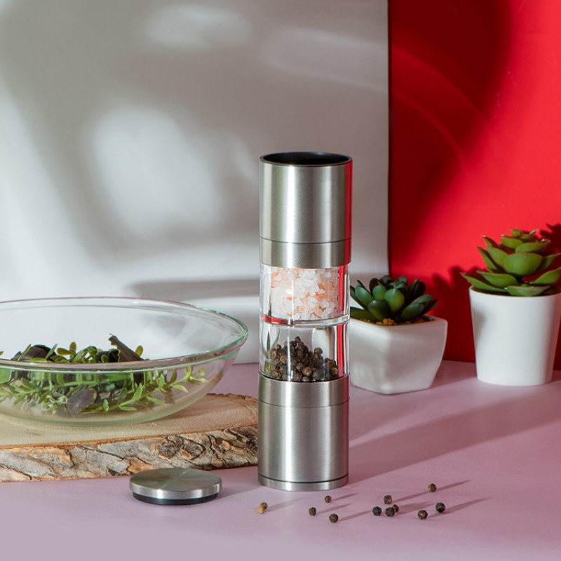 Двойная мельница Twin для соли и перца, 304 сталь