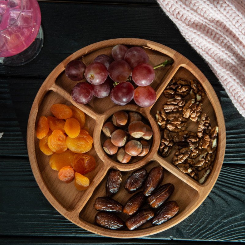 Менажница из бука с пропиткой маслом "Delly"