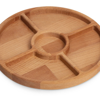 Менажница из бука с пропиткой маслом "Delly"