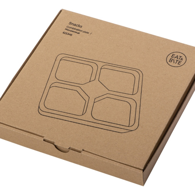 Менажница квадратная "Snacks"