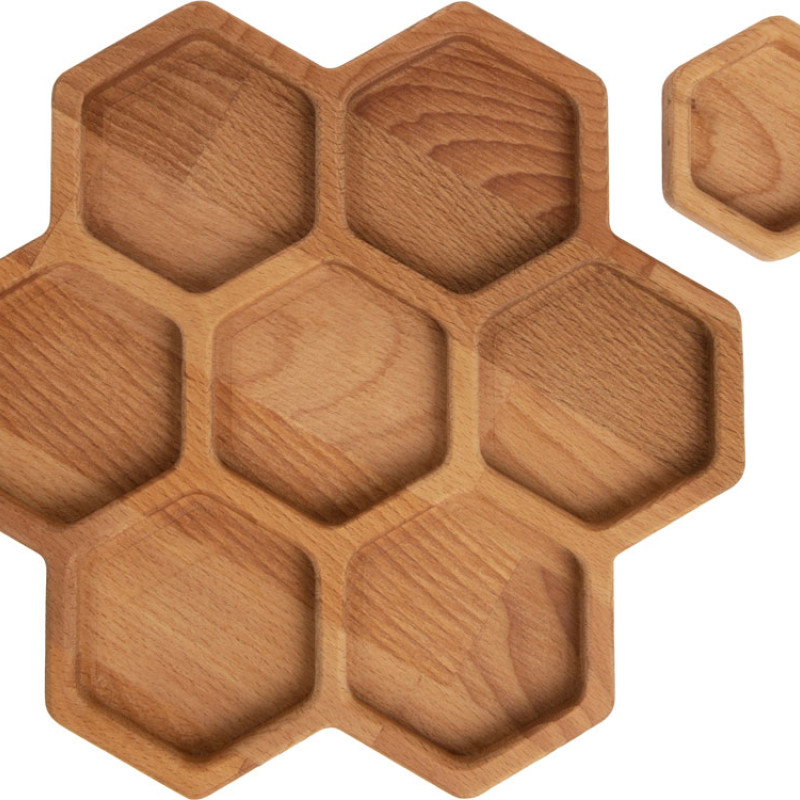 Менажница соты с одной соусницей "Соты"