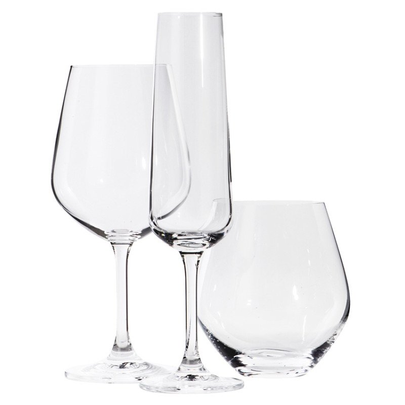 Подарочный набор бокалов для игристых и тихих вин «Vivino», 18 шт.