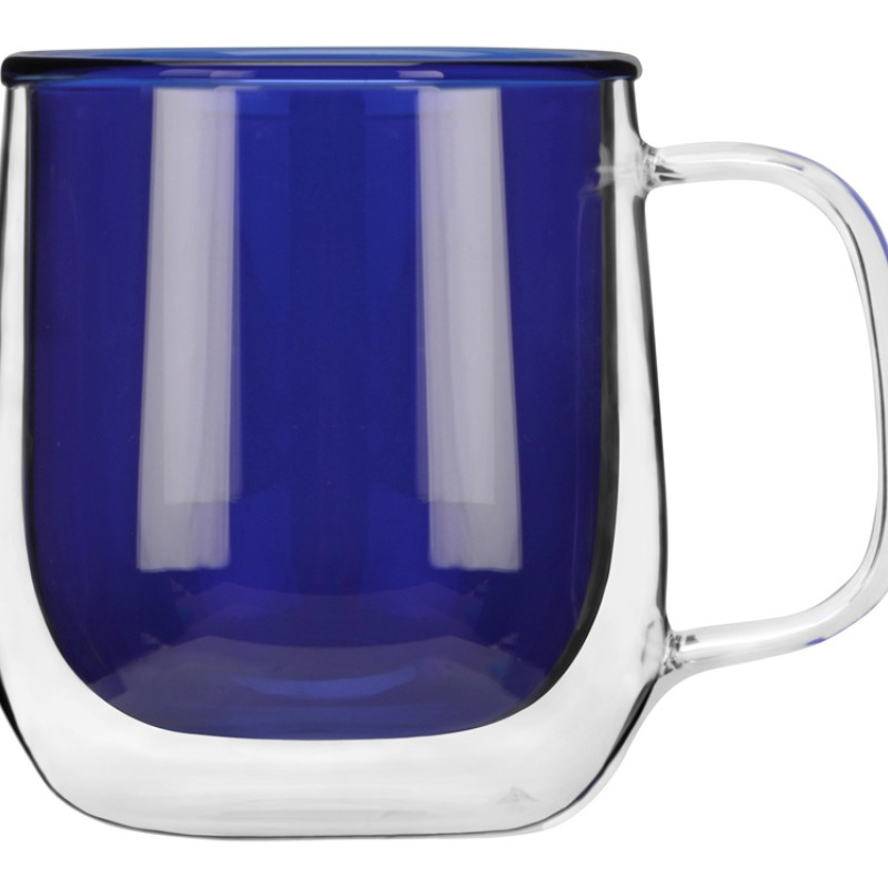 Набор "Bergamot": кружка и ситечко для чая, синий