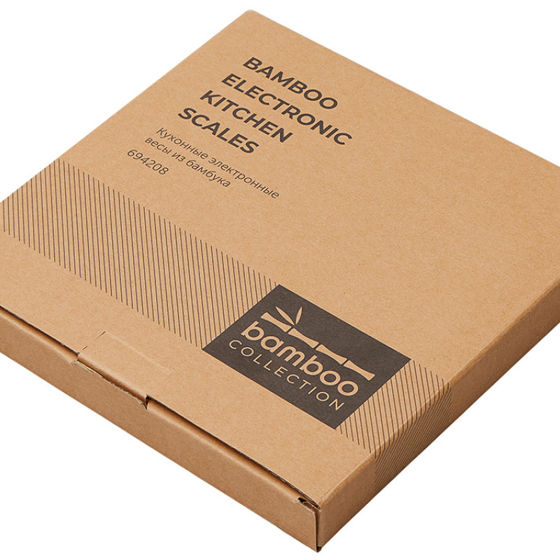 Бамбуковые кухонные весы «Scale», натуральный