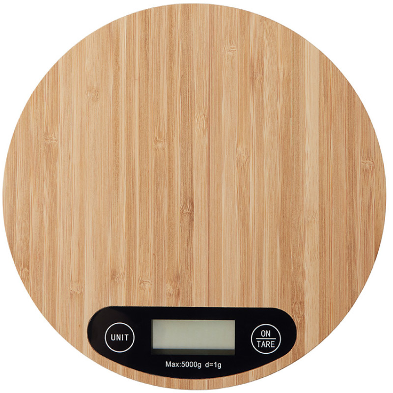 Бамбуковые кухонные весы «Scale», натуральный